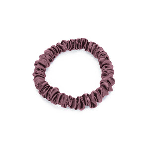 Blissy Skinny Scrunchies - Plum