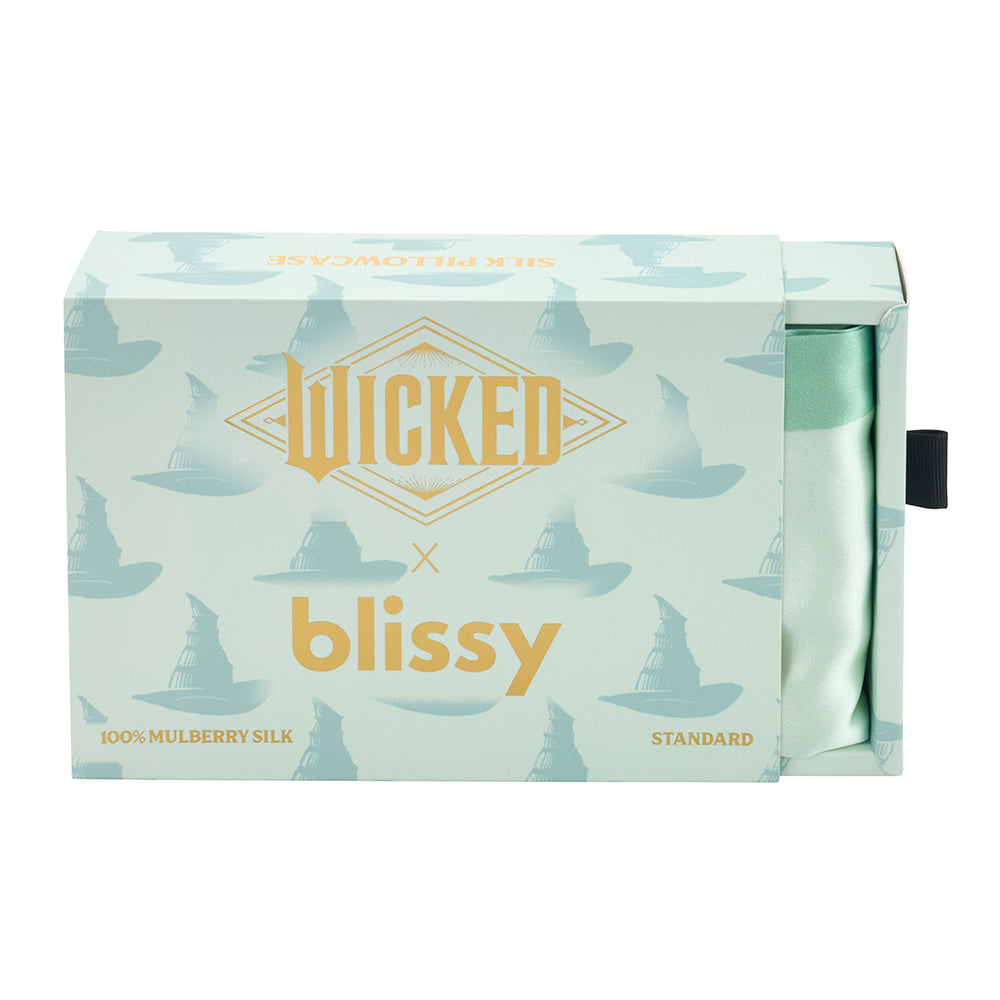Blissy Wicked Silk Pillowcase Detail – Queen
