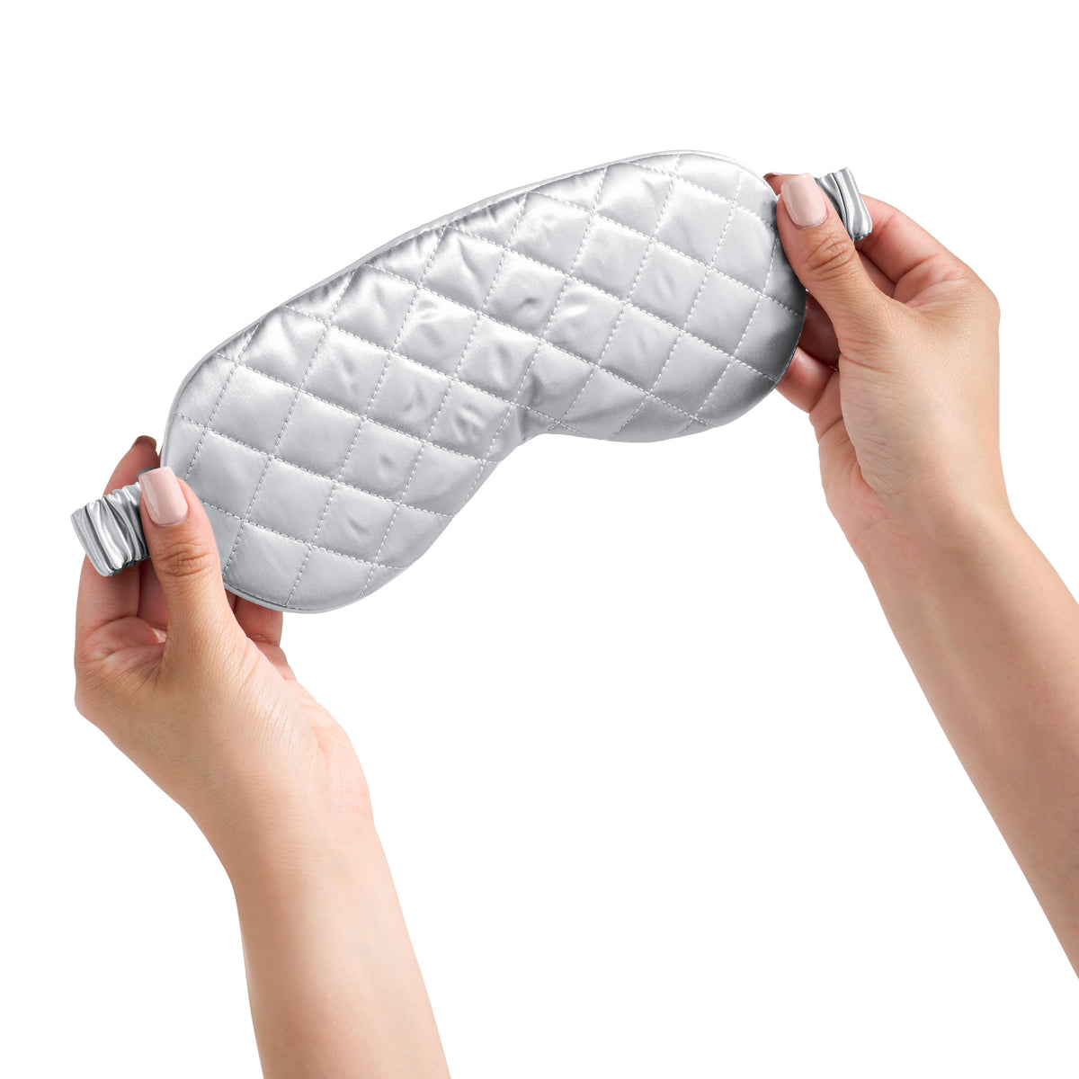 Blissy Mulberry Silk Sleep Mask – Silver
