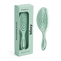 Blissy Detangling Brush - Teal