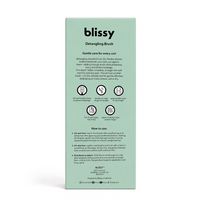 Blissy Detangling Brush - Teal