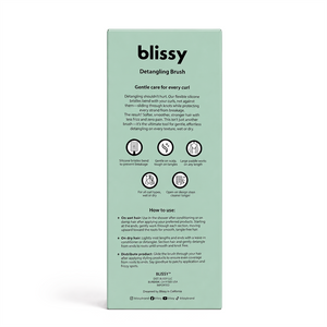 Blissy Detangling Brush - Teal
