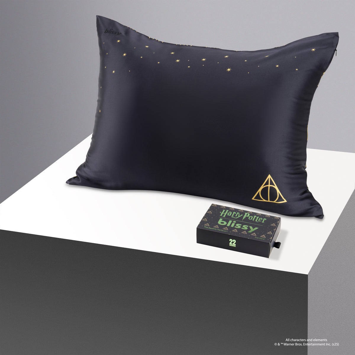 Blissy King Harry Potter Pillowcase – 22 Momme Mulberry Silk, 100% Silk