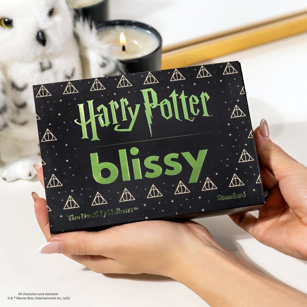 Blissy Harry Potter Silk Pillowcase Detail – King