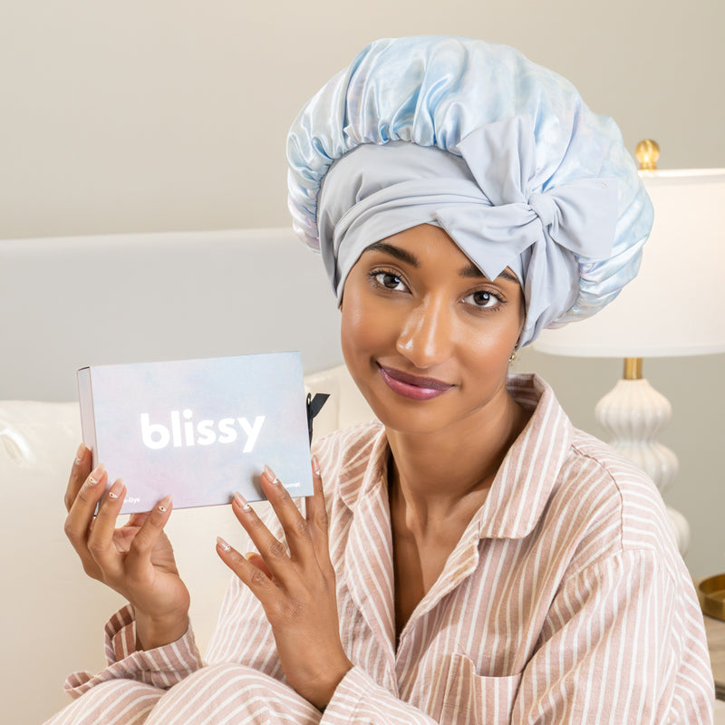 Blissy Bow Bonnet - Tie Dye