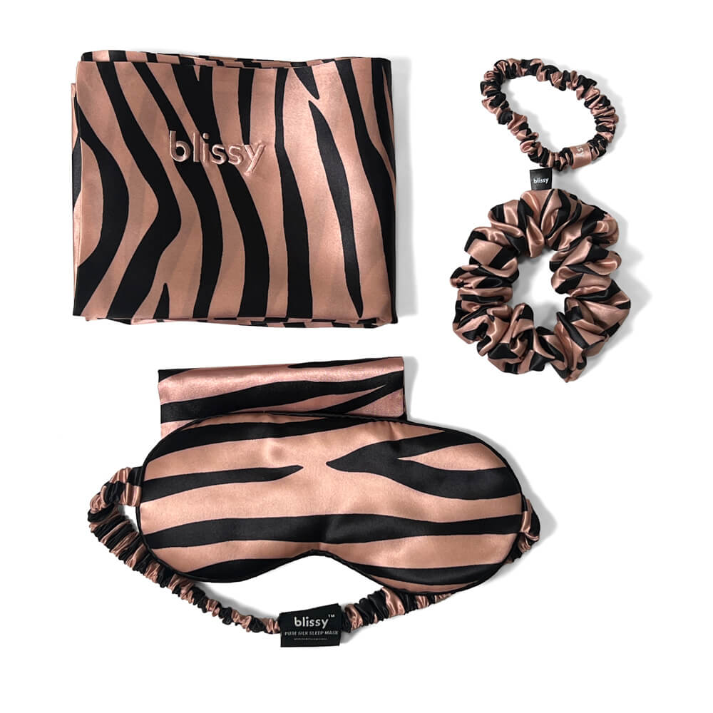 Blissy Tiger Silk Blissy Dream Set Detail – Queen