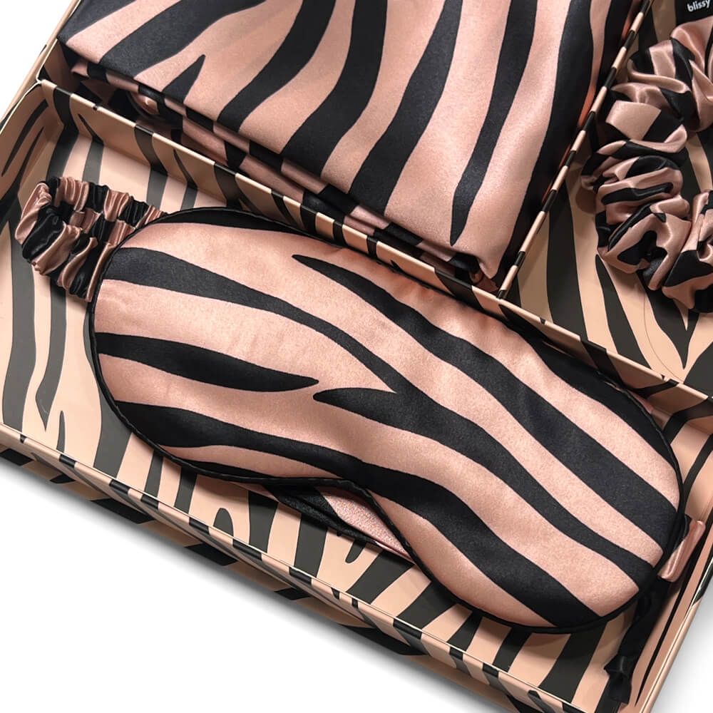 Blissy Tiger Silk Blissy Dream Set Detail – Queen