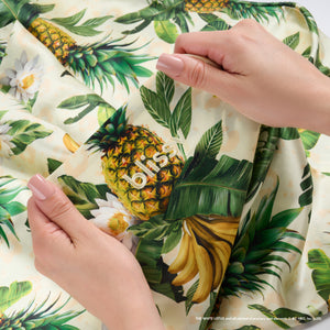 Pillowcase - White Lotus - Pineapple - Queen