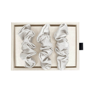 Blissy Scrunchies - White