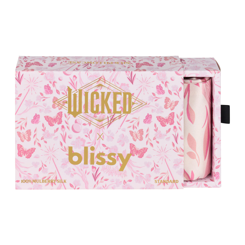 Blissy King Wicked™- Find Your Courage Pillowcase Lifestyle – Mulberry Silk