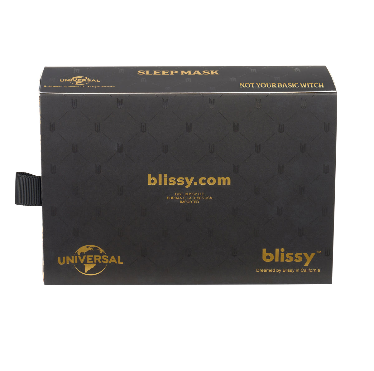 Wicked™ Sleep Mask Close-Up – Blissy 22 Momme Silk