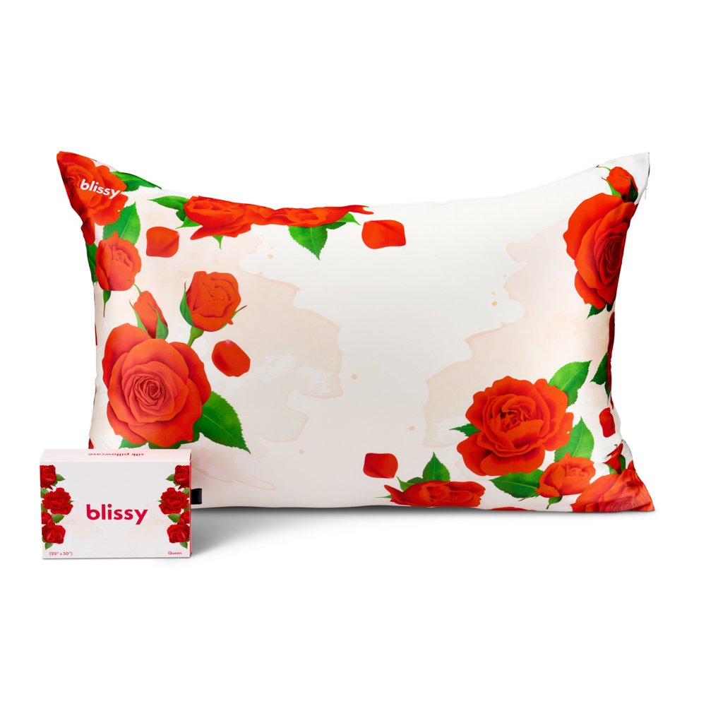 Queen Zodiac Flower Pillowcase – Blissy Premium Silk