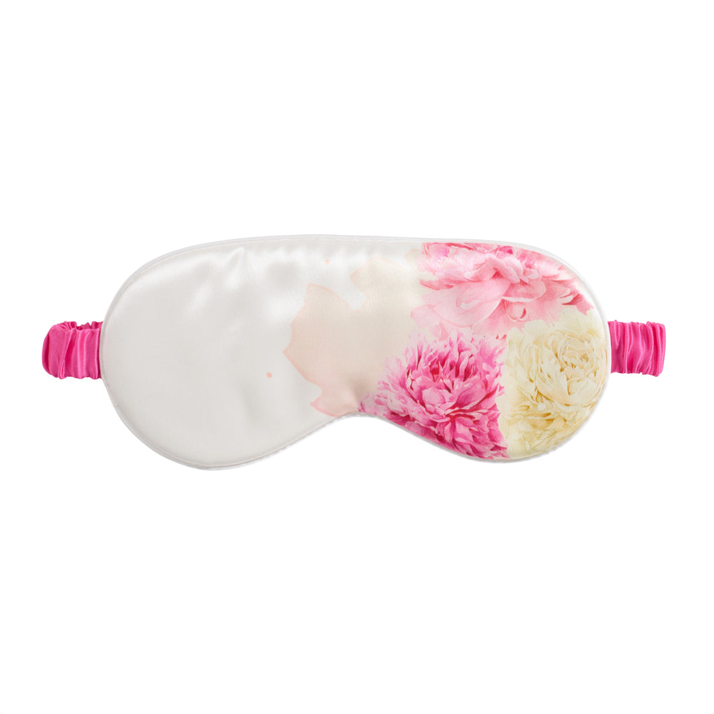 Blissy Zodiac Flower Sleep Mask Lifestyle – Mulberry Silk