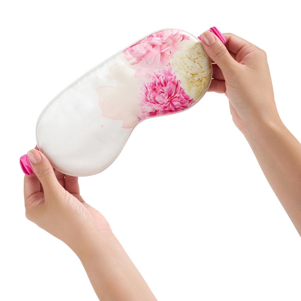 Blissy Mulberry Silk Sleep Mask – Zodiac Flower