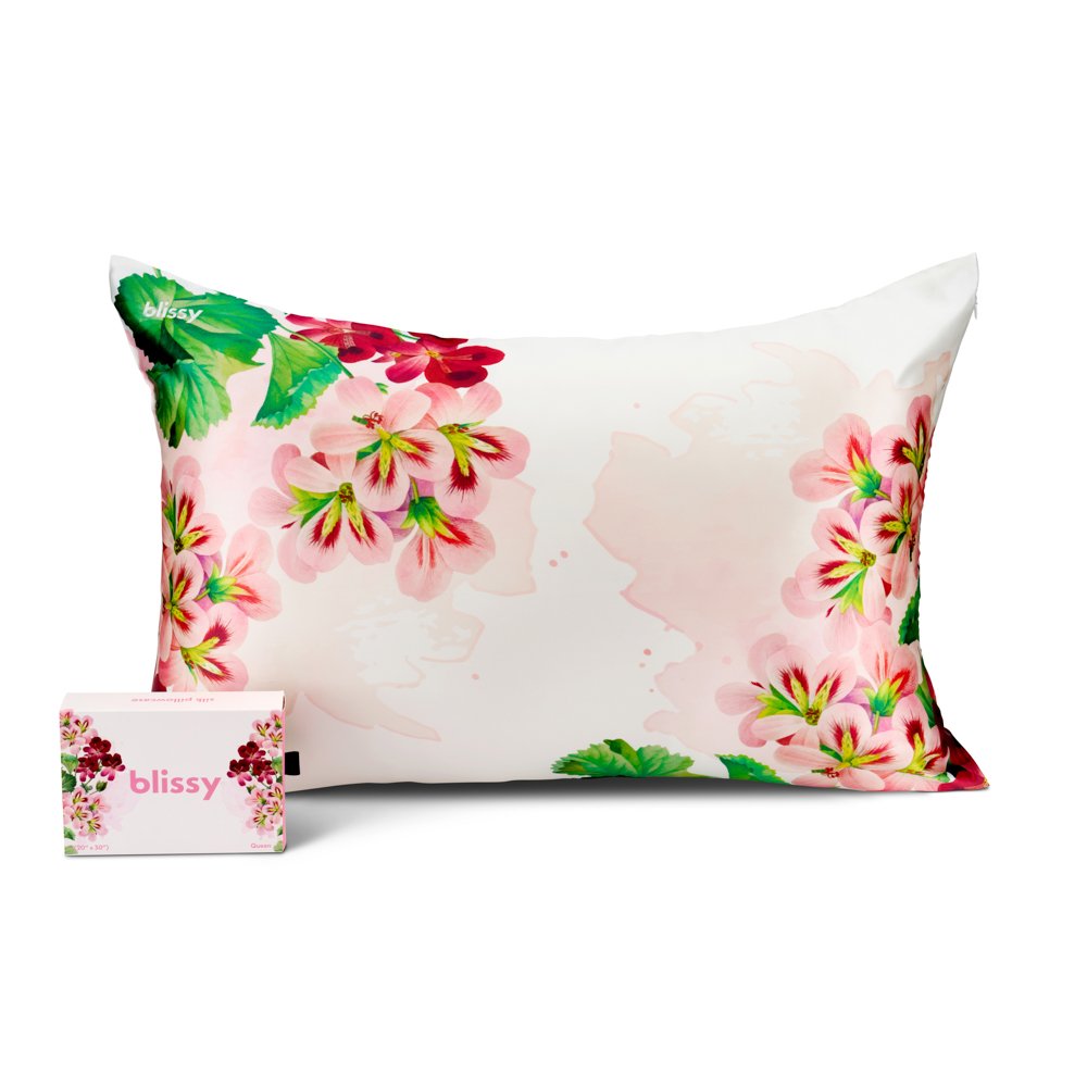 Queen Zodiac Flower Pillowcase – Blissy Premium Silk
