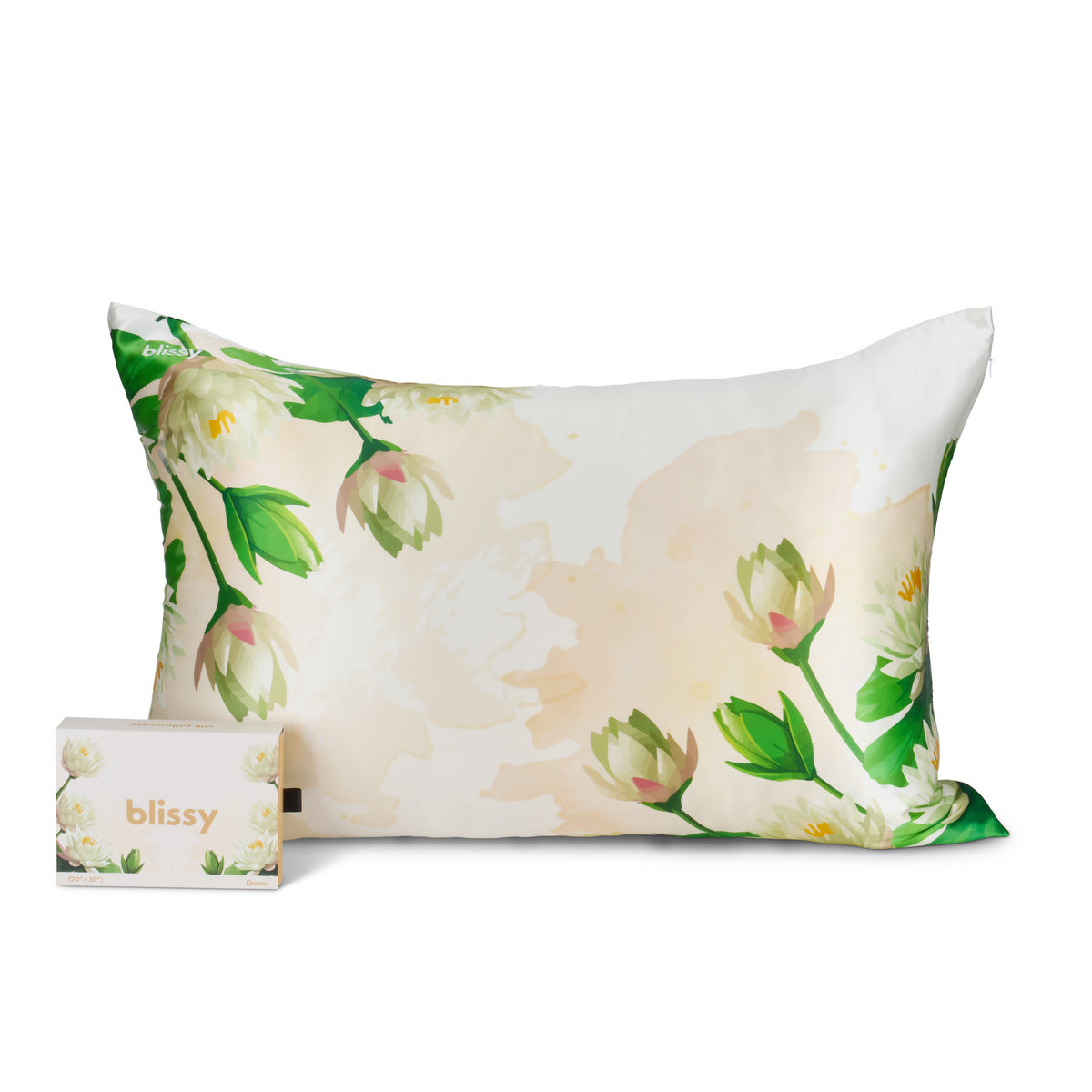 Standard Zodiac Flower Pillowcase – Blissy Premium Silk