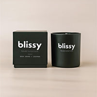 Blissy Candles - Woodsmoke & Leather