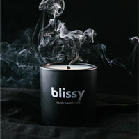 Blissy Candles - Woodsmoke & Leather