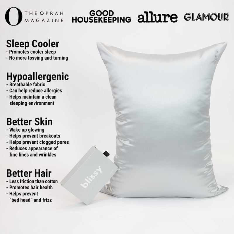 Pillowcase - Silver - Queen