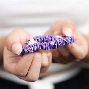 Blissy Skinny Scrunchies - Orchid