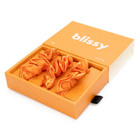 Blissy Scrunchies - Coral