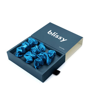 Blissy Scrunchies - Aqua