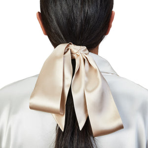 Blissy Hair Ribbon - Champagne