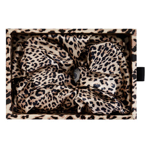 Blissy Oversized Scrunchie - Leopard