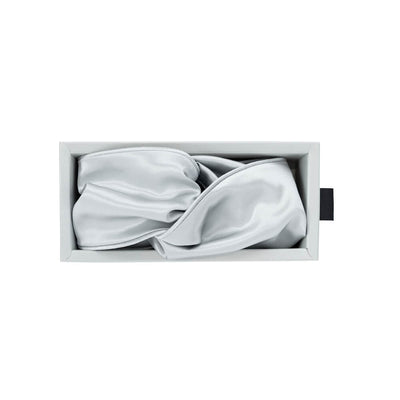 Blissy Silver Silk Blissy Head Piece Detail –