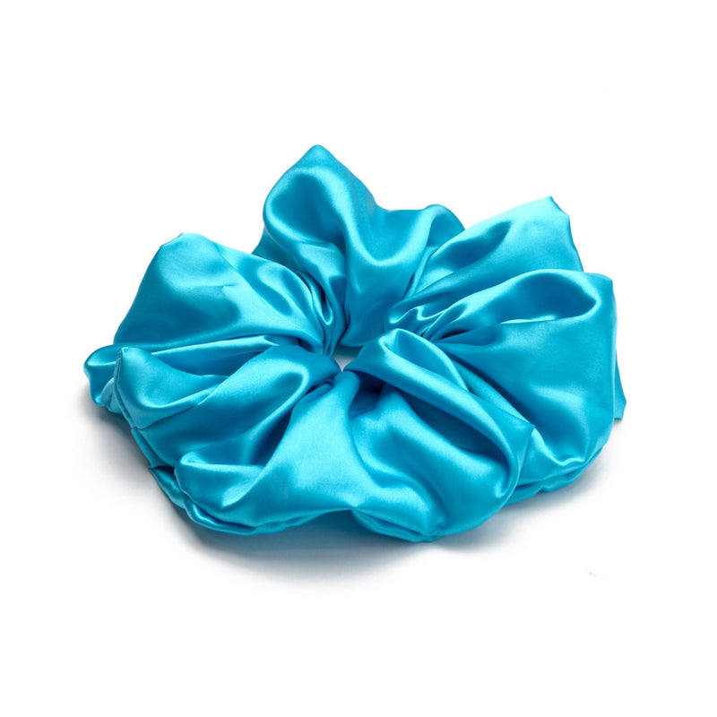 Blissy Oversized Scrunchie - Bahama Blue