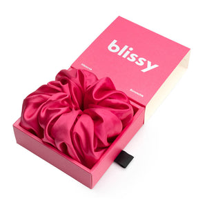 Blissy Oversized Scrunchie - Hibiscus