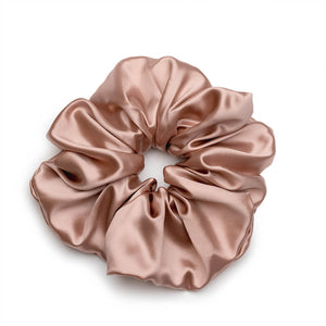 Blissy Oversized Scrunchie - Rose Gold