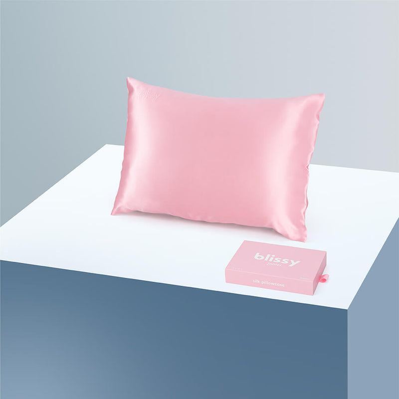 Pillowcase - Bubblegum Pink - Toddler - Blissy Bubblegum Pink Pillowcase – 22 Momme Mulberry Silk, 100% Silk