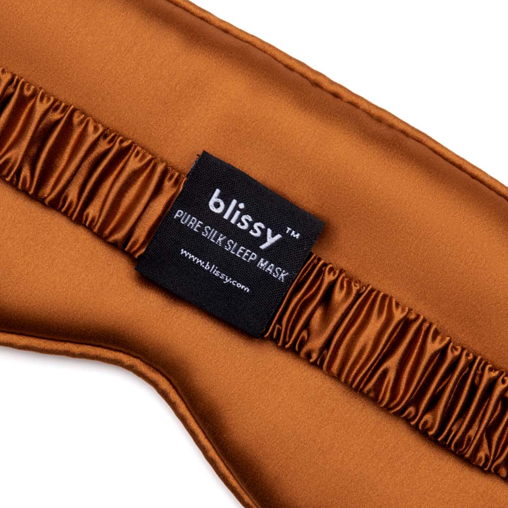 Bronze Sleep Mask – Blissy Premium Silk