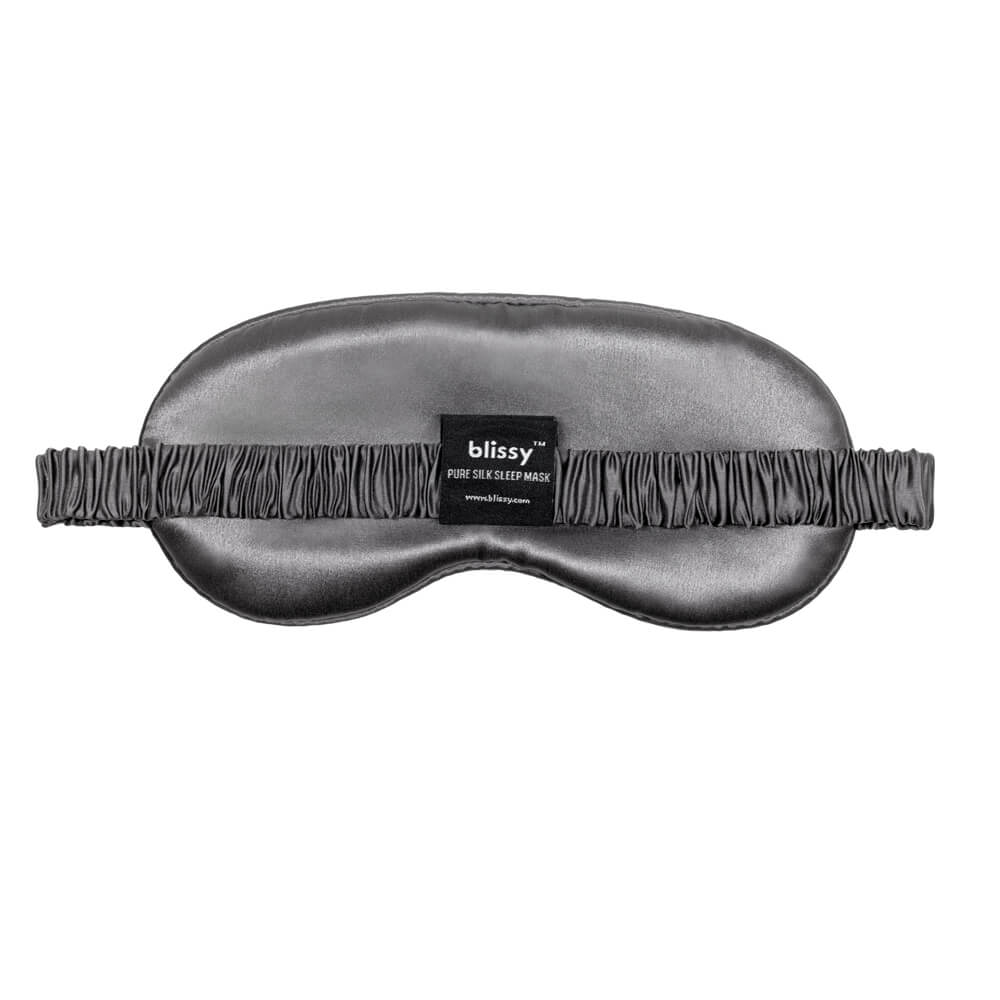 Blissy Mulberry Silk Sleep Mask – Grey