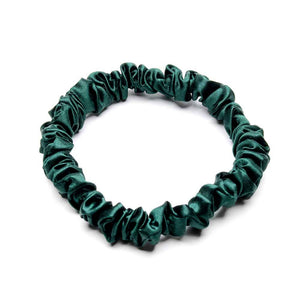 Blissy Skinny Scrunchies - Emerald