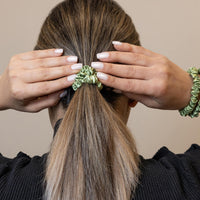 Blissy Skinny Scrunchies - Olive