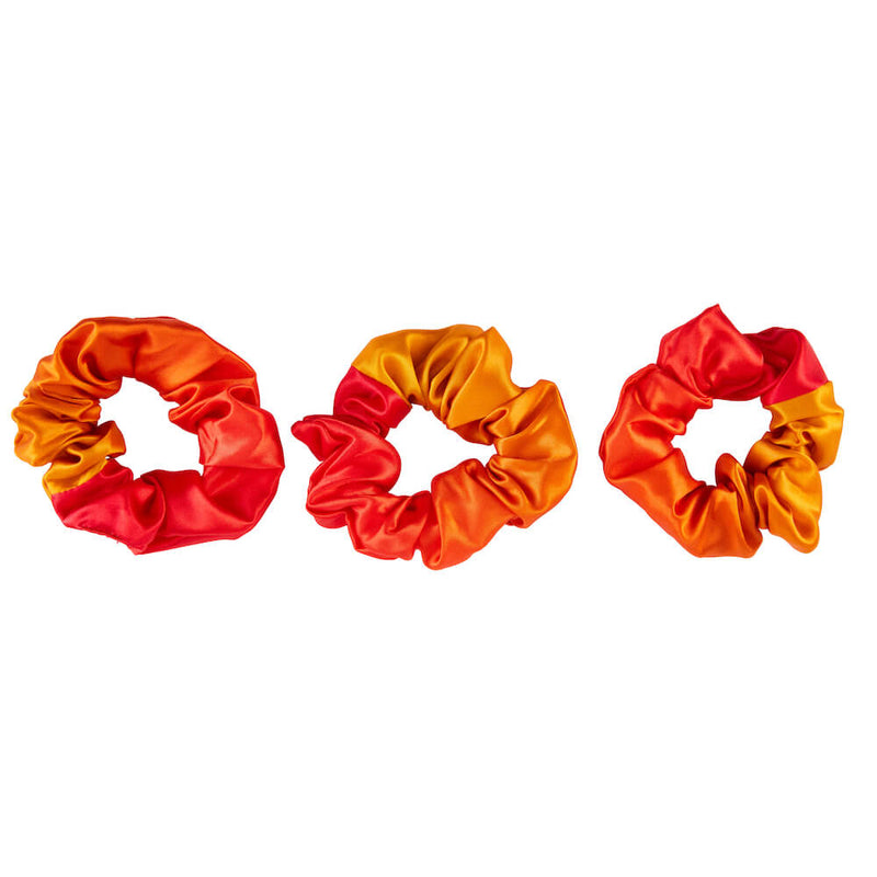 Blissy Scrunchies - Orange Ombre