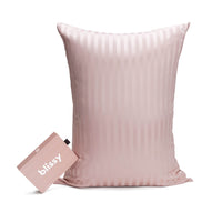 Pillowcase - Pink Striped - Queen