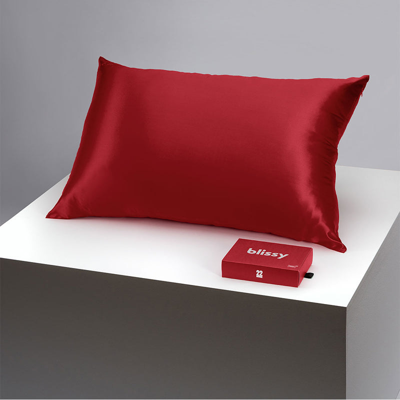 Pillowcase - (PRODUCT)RED - Standard - Blissy Standard (Product)Red Pillowcase – 22 Momme Mulberry Silk, 100% Silk