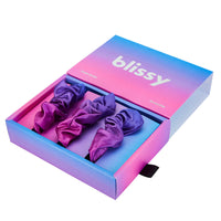 Blissy Scrunchies - Purple Ombre