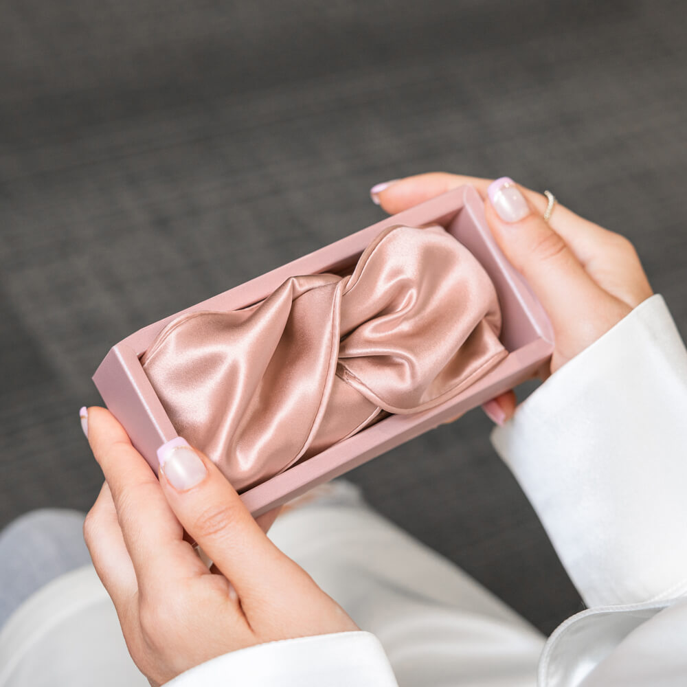 Rose Gold Blissy Head Piece – Blissy Premium Silk