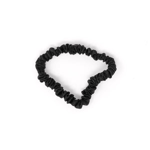 Blissy Skinny Scrunchies - Black, Gold, Pink