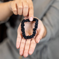 Blissy Skinny Scrunchies - Black