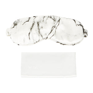 Sleep Mask - Light Marble