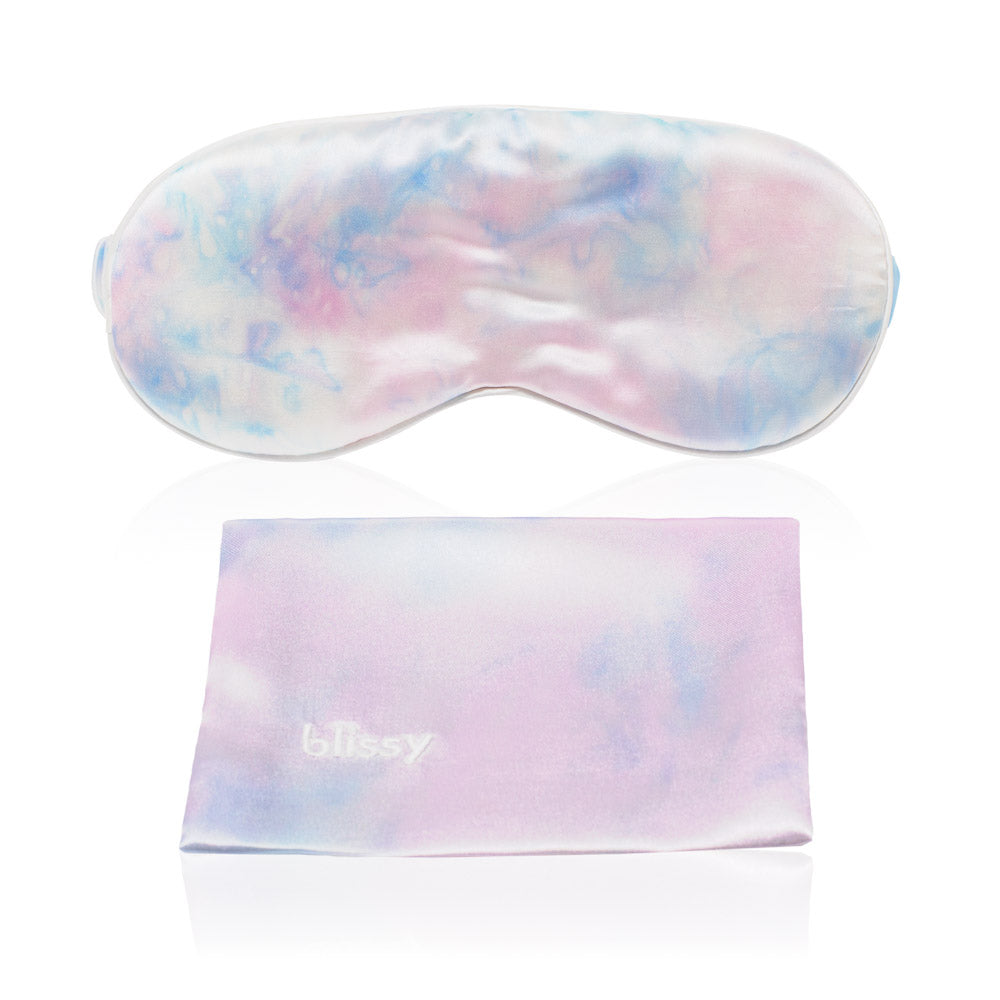 Blissy Mulberry Silk Sleep Mask – Tie-Dye