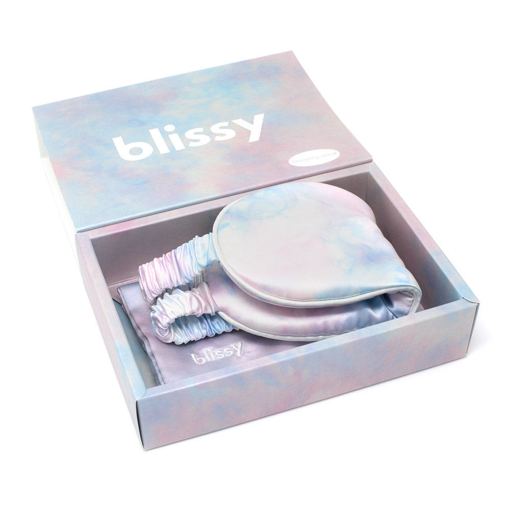 Tie-Dye Sleep Mask – Blissy Premium Silk